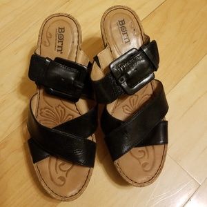 Born wedged sandals